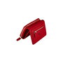 Zoozie Bags Cartera de Mujer Roja de Piel Auténtica - 11x2x8.5 cm
